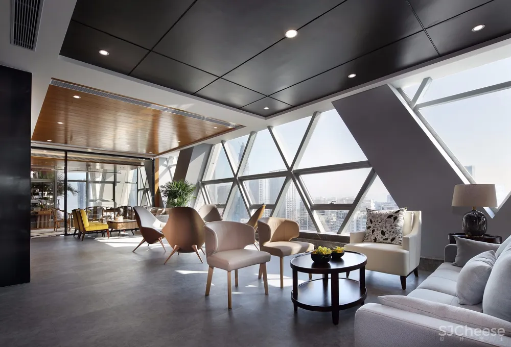 办公空间设计【艺鼎设计】一个简约、格调、通透的办公空间