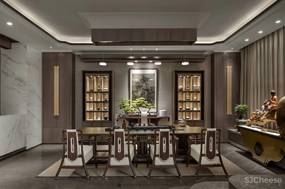 佳易设计 | 深圳繁华一隅的中式会所-随苑