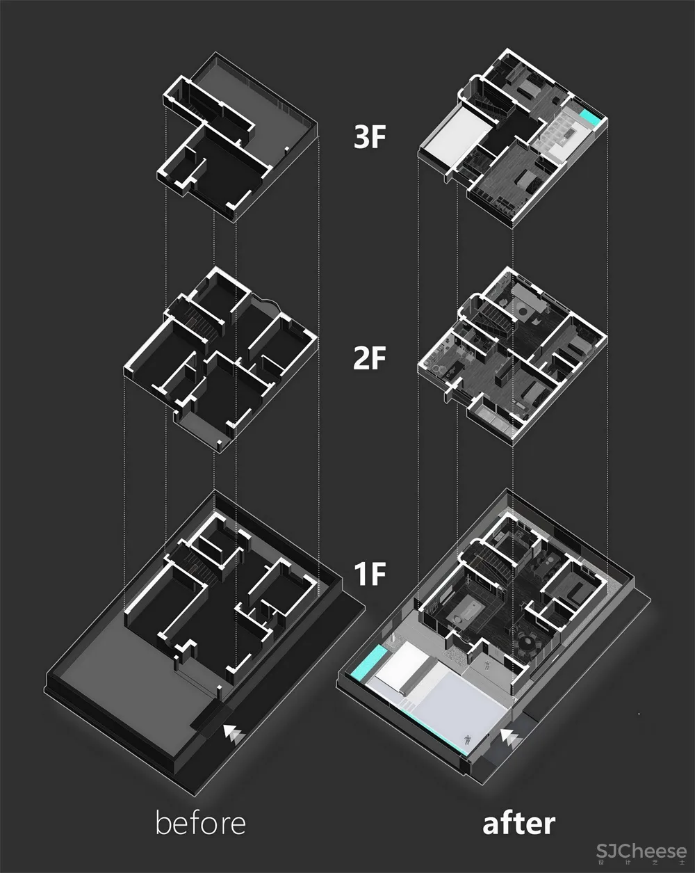月介空间 | 中山一座90年代旧宅改造