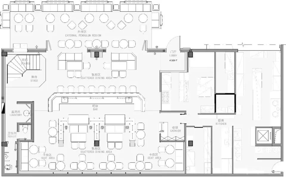 意大利酒馆LA GOCCIA太古里店，成都 / 成都万谦集环境艺术设计