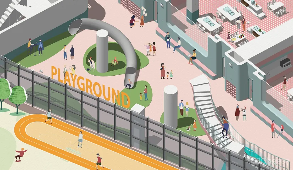 首发 | 立木将幼儿园搬入海边“邮轮”