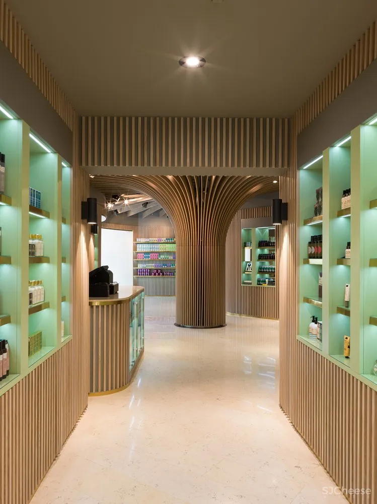 Telli Bio精品店,Arrow architects设计