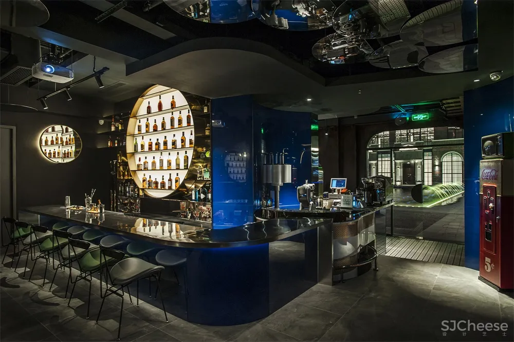 一持工作室 | 老上海油脂厂改造“倾月”酒吧