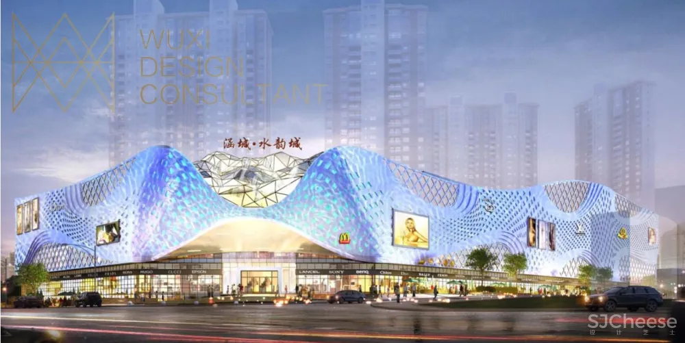 WUD伍曦出品:莆田涵江“未来水世界” ——水韵城•天虹购物中心