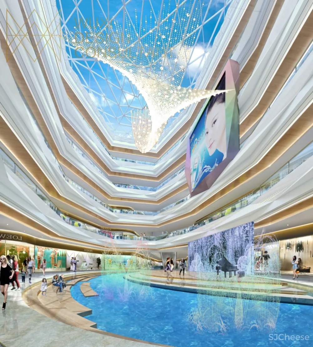 WUD伍曦出品:莆田涵江“未来水世界” ——水韵城•天虹购物中心