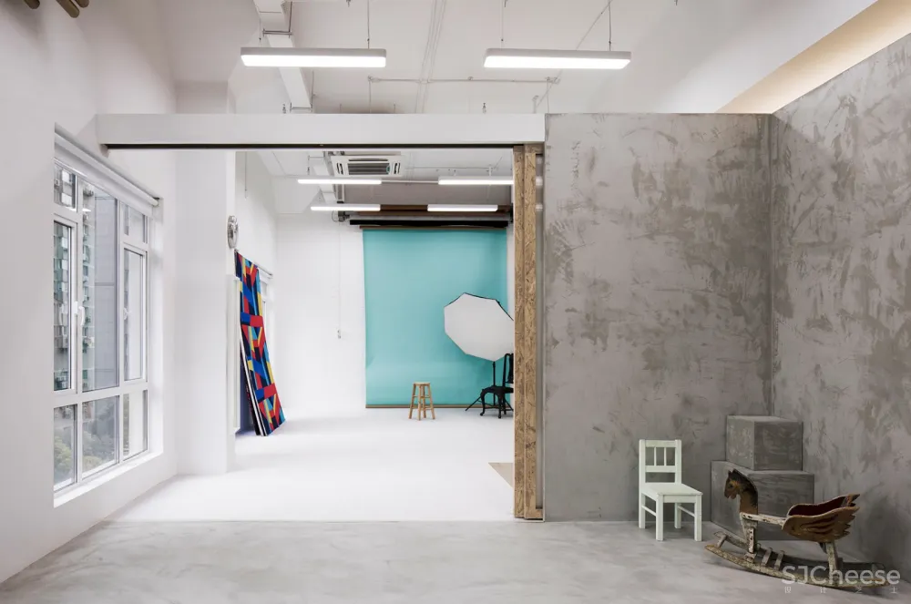 新作 | 上海问和答建筑设计咨询有限公司：上海 贝儿福摄影工作室