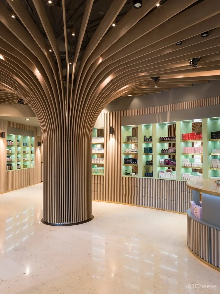 Telli Bio精品店,Arrow architects设计