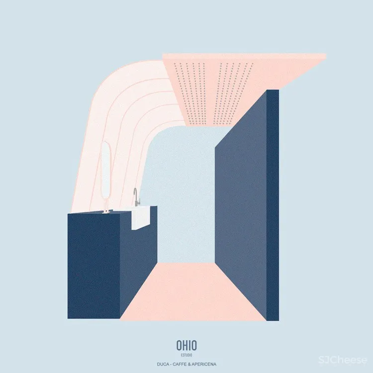 首发 | OHIO.Estudio设计,DUCA CAFFE & APERICENA咖啡小食店