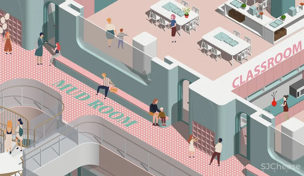 首发 | 立木将幼儿园搬入海边“邮轮”