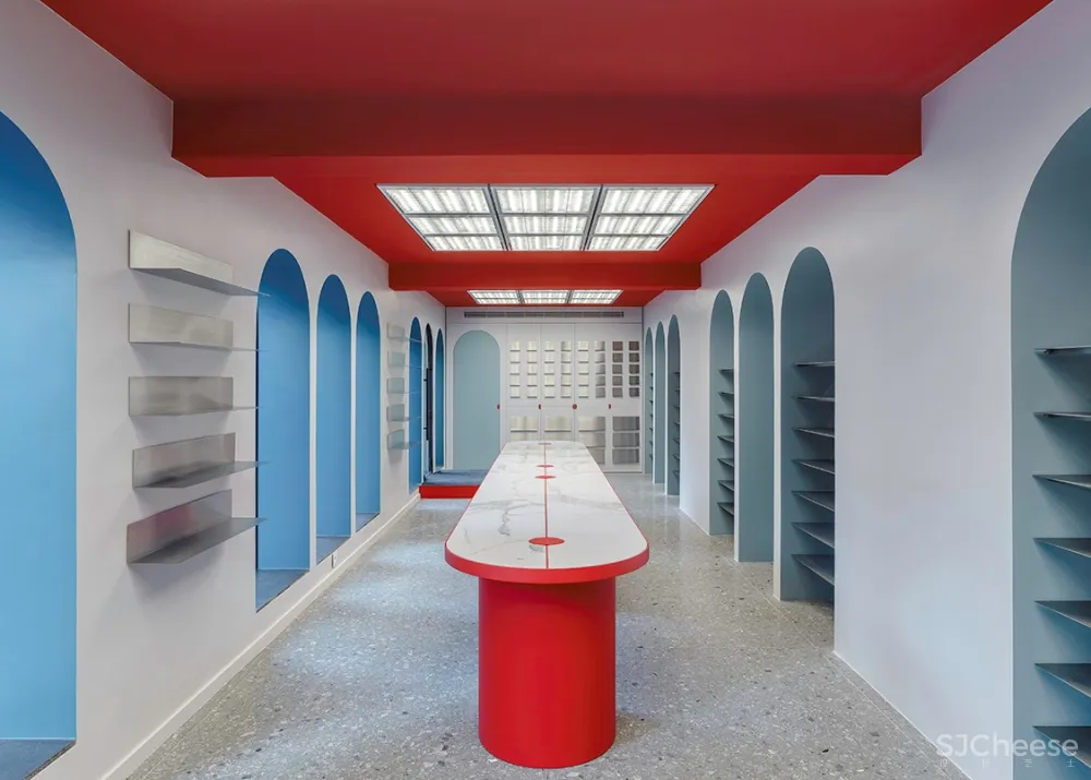 首发 | Rabih Geha Architects:灵活几何创意空间 Images d’Orient商店