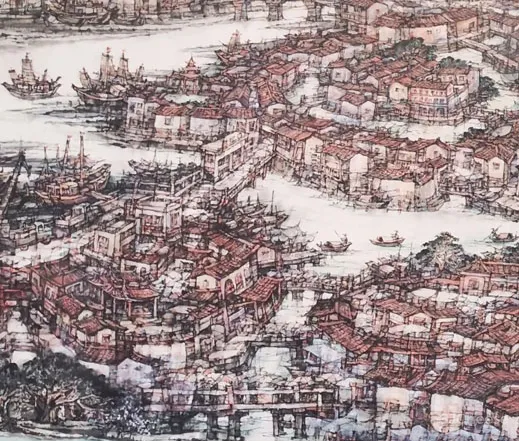 WUD伍曦出品:莆田涵江“未来水世界” ——水韵城•天虹购物中心