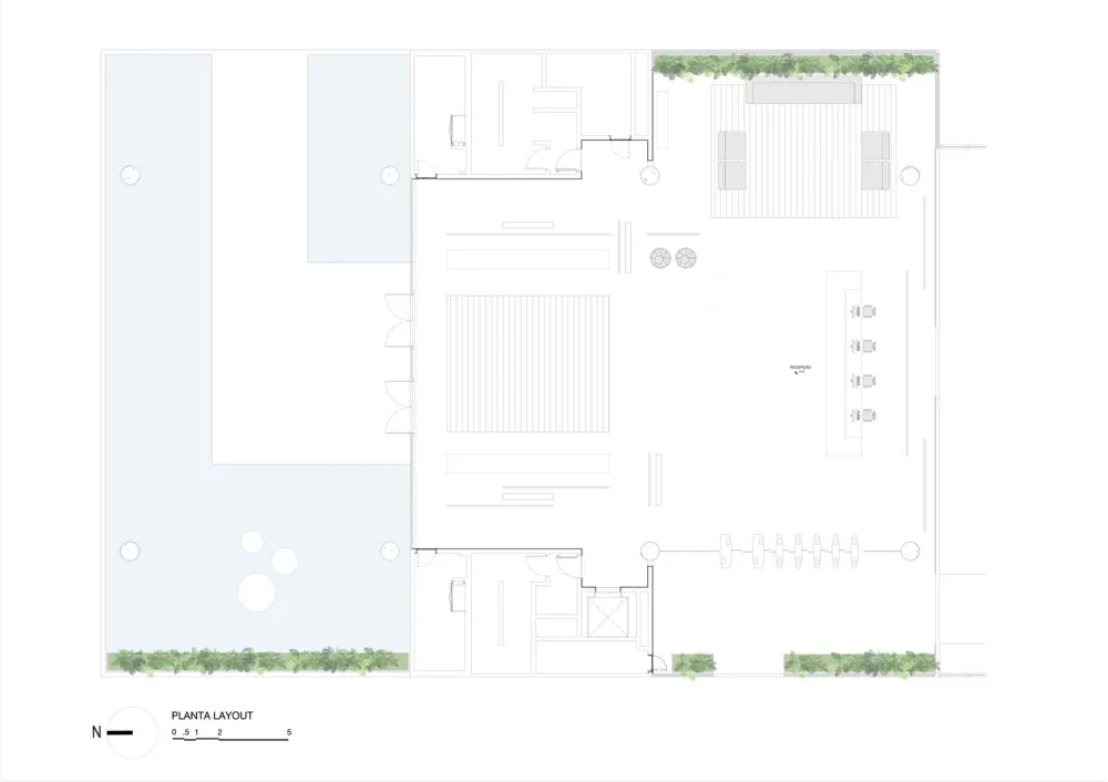 首发 | 圣保罗新总部Natura NASP接待/ Penha工作室