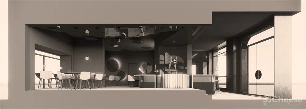 一持工作室 | 老上海油脂厂改造“倾月”酒吧