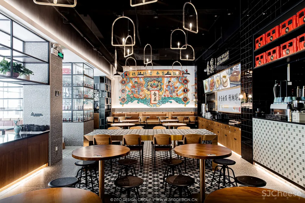 首发 | ZITO DESIGN GROUP,中山食晏港式茶餐厅