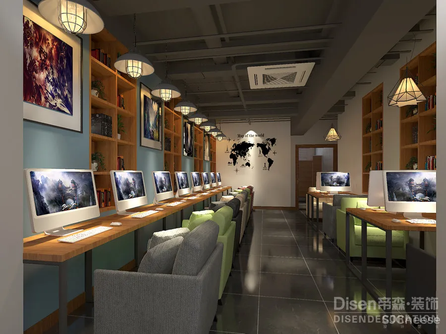【v次网咖】—成都网咖装修成都网咖设计成都网咖装修设计