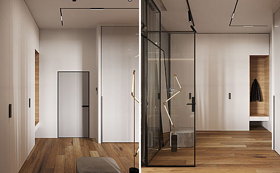 Cartelle Design | 莫斯科三间公寓改造loft宅