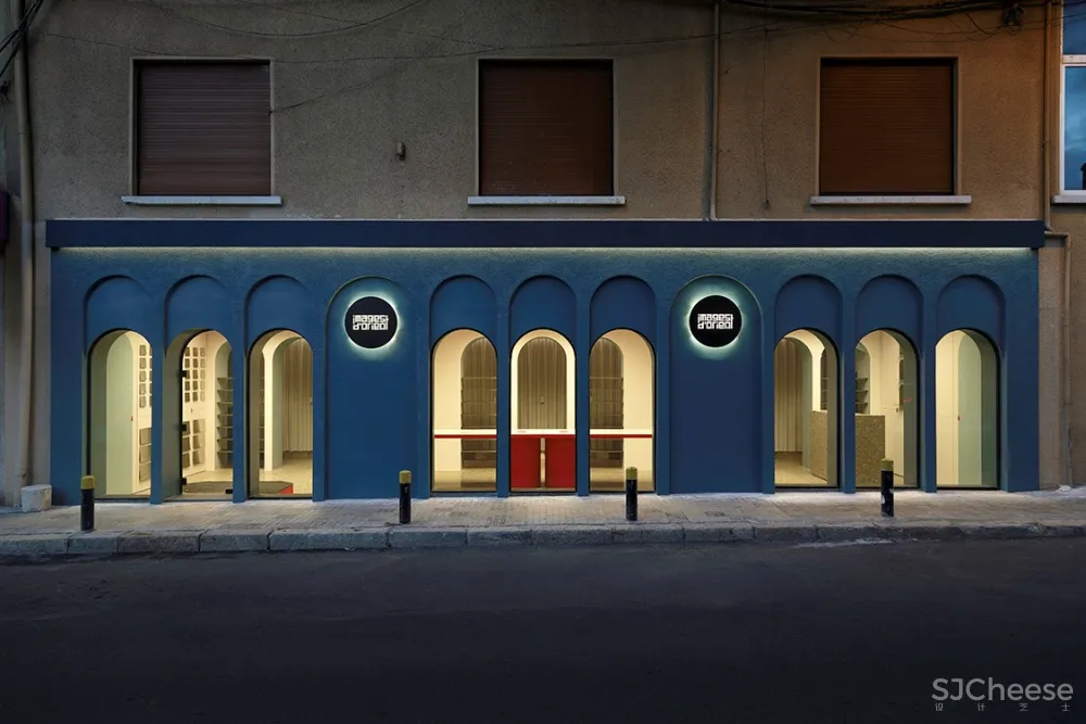 首发 | Rabih Geha Architects:灵活几何创意空间 Images d’Orient商店