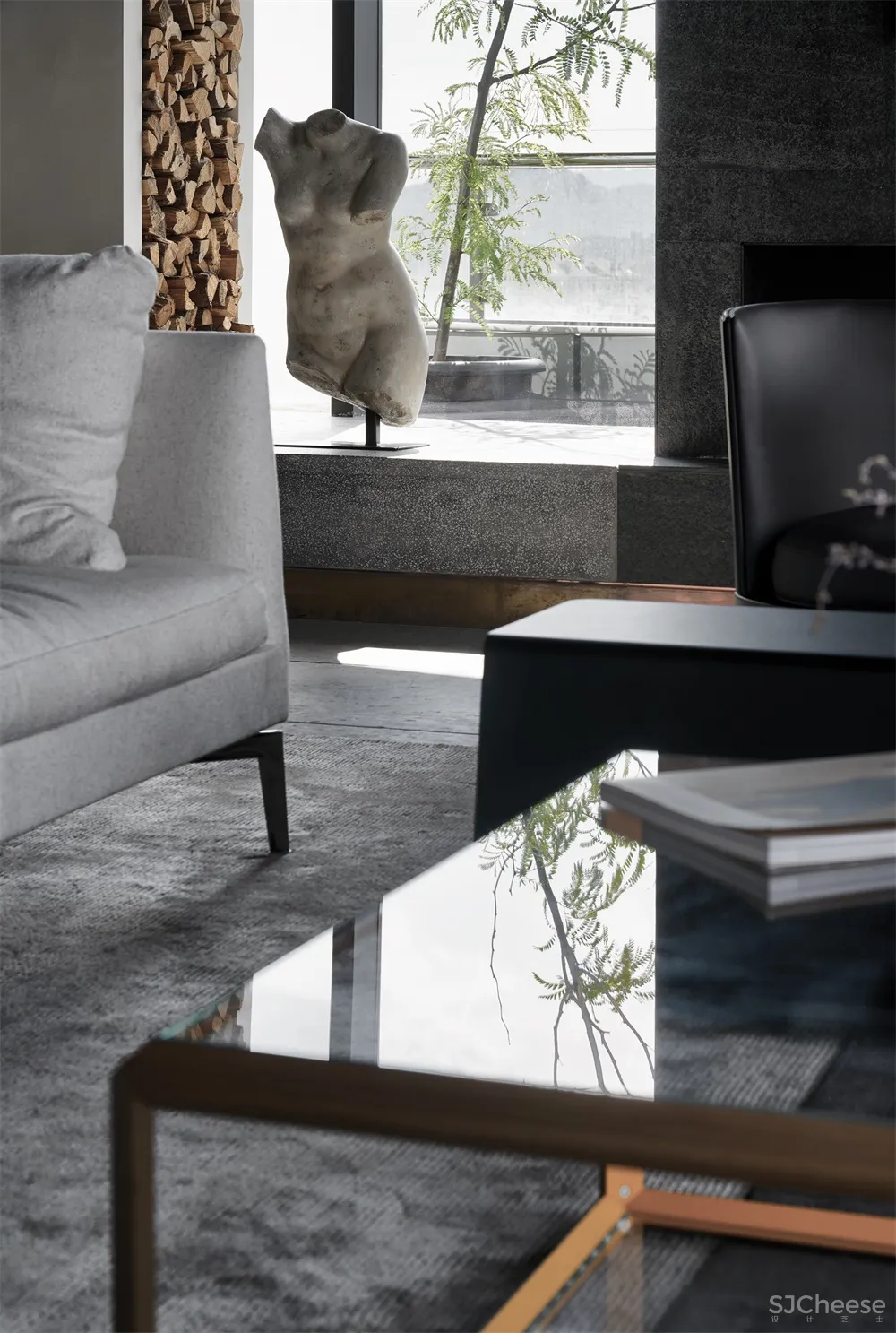 杨钧设计事务所 | 杭州象山国际高级黑艺术宅