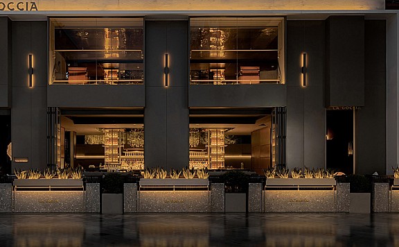 意大利酒馆LA GOCCIA太古里店，成都 / 成都万谦集环境艺术设计