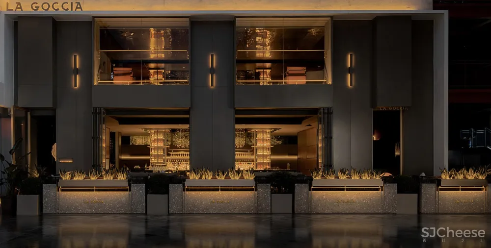 意大利酒馆LA GOCCIA太古里店，成都 / 成都万谦集环境艺术设计