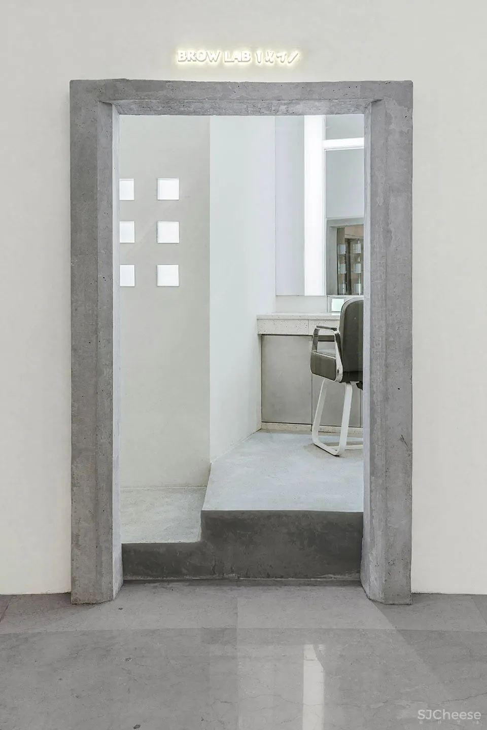新作 | 阿穆隆设计工作室:北京世贸天阶 “BROW LAB”眉研所