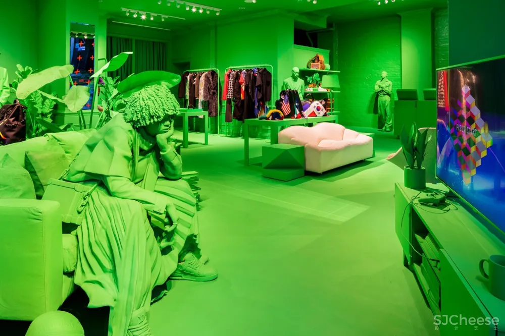 首发 | LV店铺,霓虹绿快闪店与多佛街市场内银座专卖店FW19