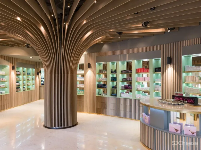 Telli Bio精品店,Arrow architects设计