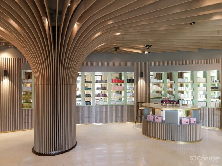 Telli Bio精品店,Arrow architects设计