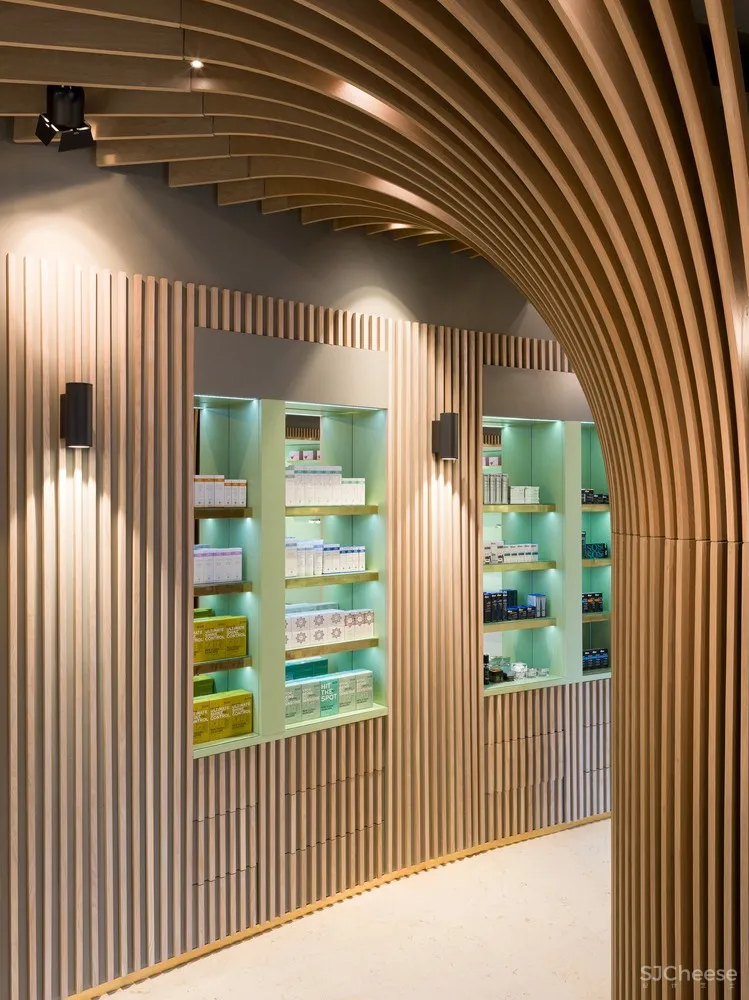 Telli Bio精品店,Arrow architects设计