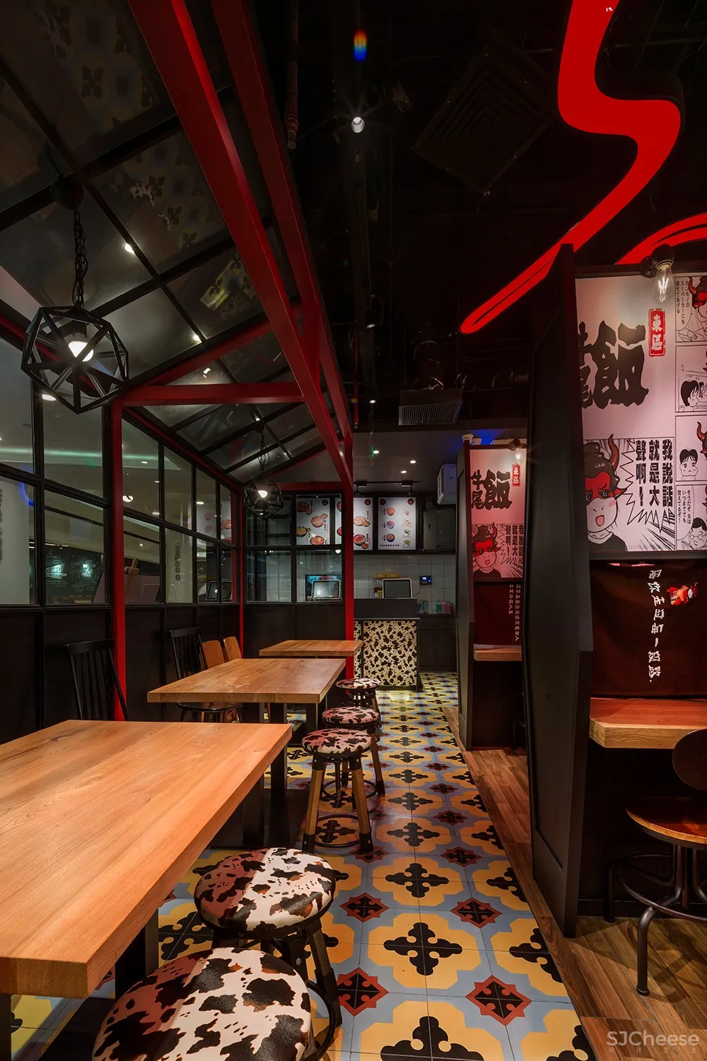 餐饮空间设计【艺鼎设计】东区牛尾饭,一家意想不到的餐厅