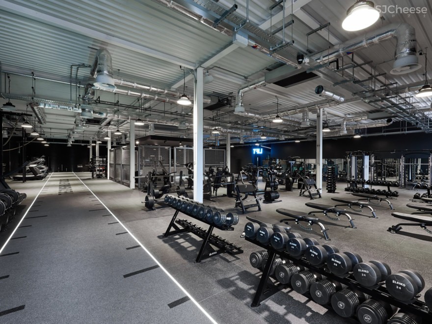 首发 | Oktra设计工作室,The Gymshark举重俱乐部