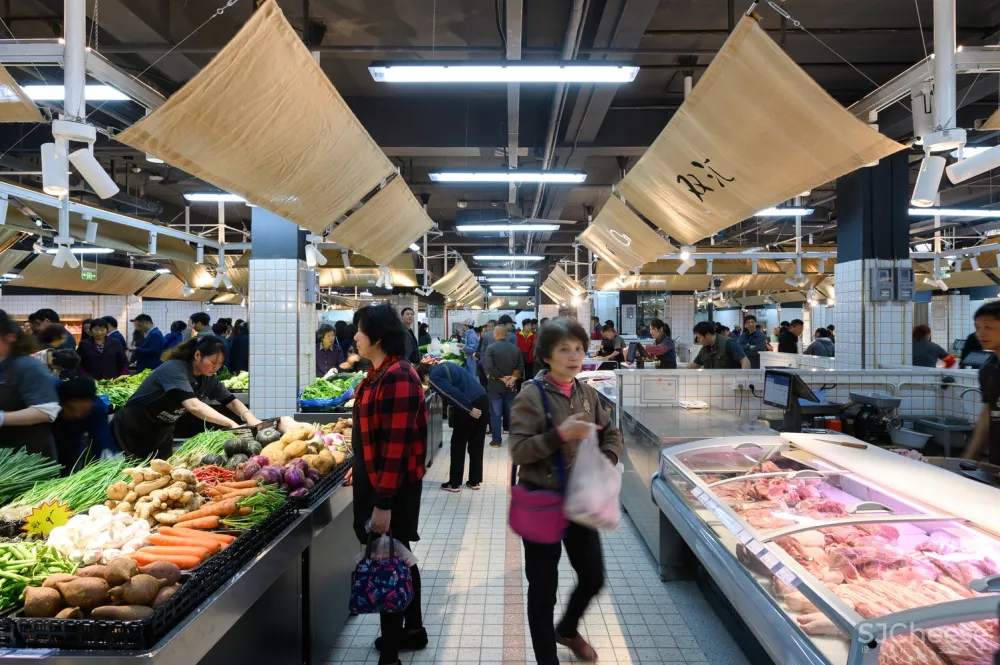 裸筑更新 | 巨鹿集团永年菜场