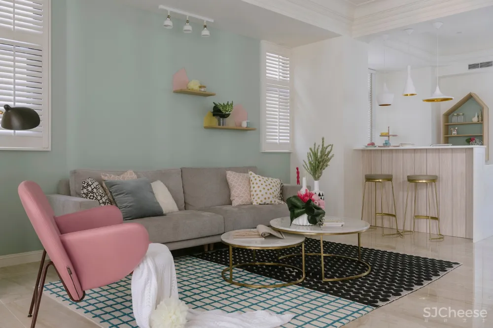 紛染．綿綿 Trochee of Tints 住宅方案／台湾理絲室內設計 
<span style="position: relative; bottom: 2px; display: inline-block; vertical-align: middle; margin-left: 8px; width: 20px; height: 20px; background: #ffd914; text-align: center; font-size: 14px; border-radius: 3px;">首</span>