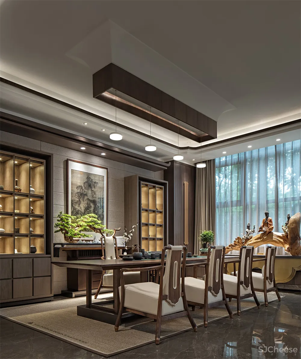 佳易设计 | 深圳繁华一隅的中式会所-随苑