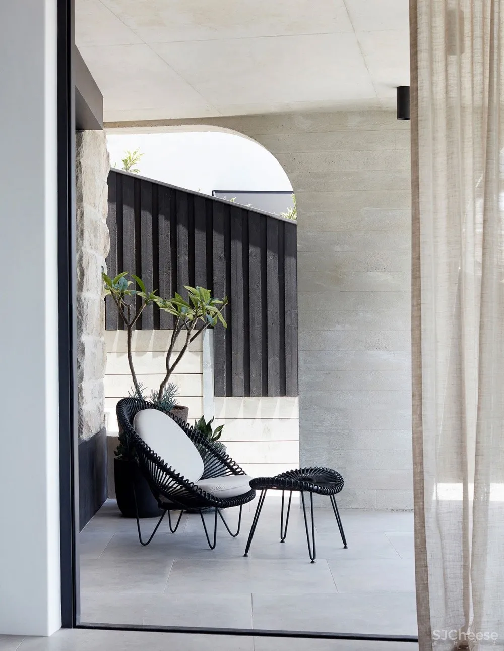 国外住宅 | Luigi Rosselli建筑事务所,海滨混凝土“t型”房屋