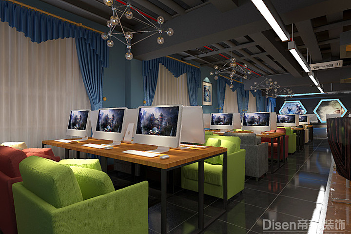 【v次网咖】—成都网咖装修成都网咖设计成都网咖装修设计