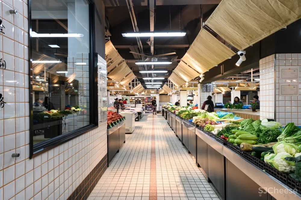 裸筑更新 | 巨鹿集团永年菜场