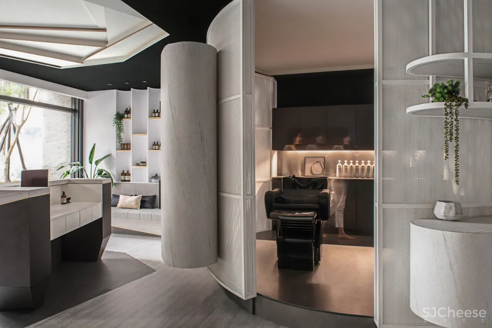 慕白 .理发屋商业室内空间/台湾漢玥室內設計