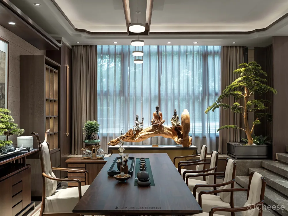 佳易设计 | 深圳繁华一隅的中式会所-随苑