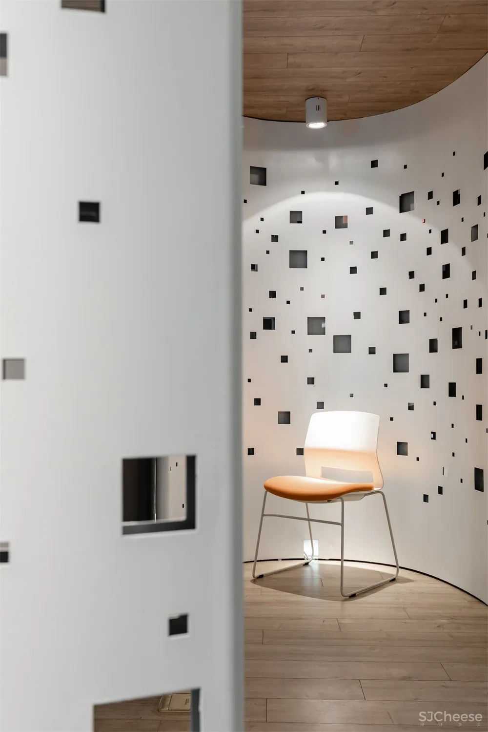 成都向上空间设计 | 办公空间<蓝•白>