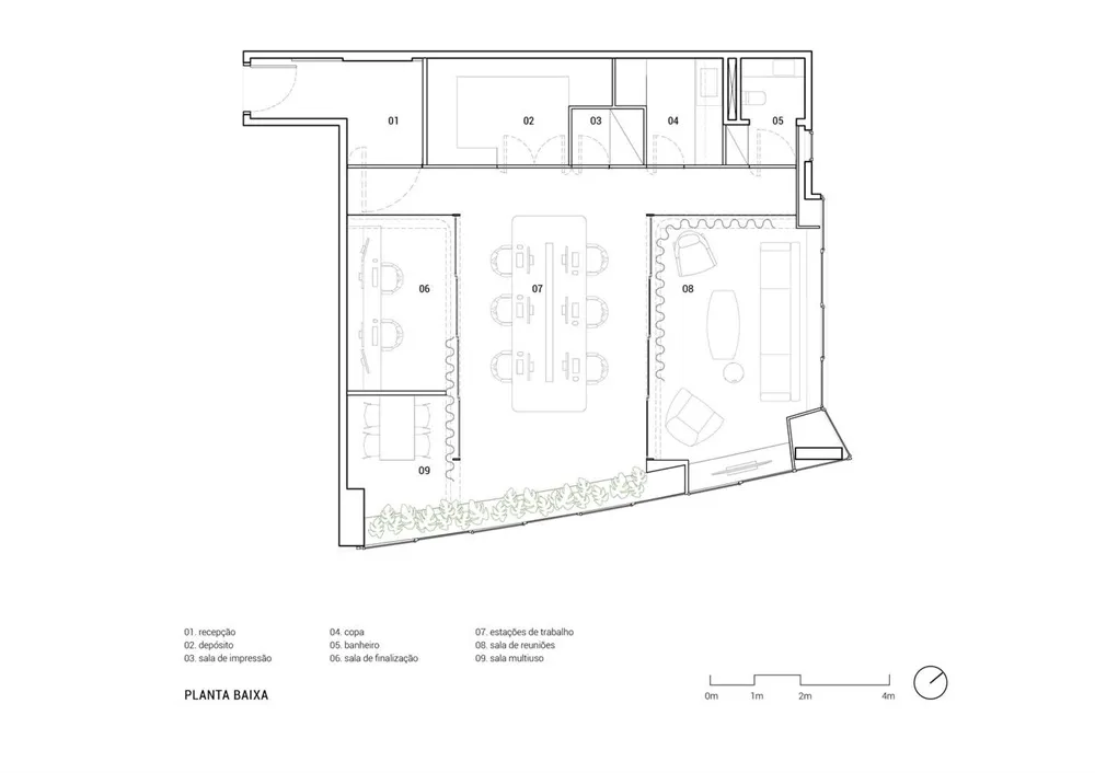 Arquitetura Nacional | Pitanga电影办公室