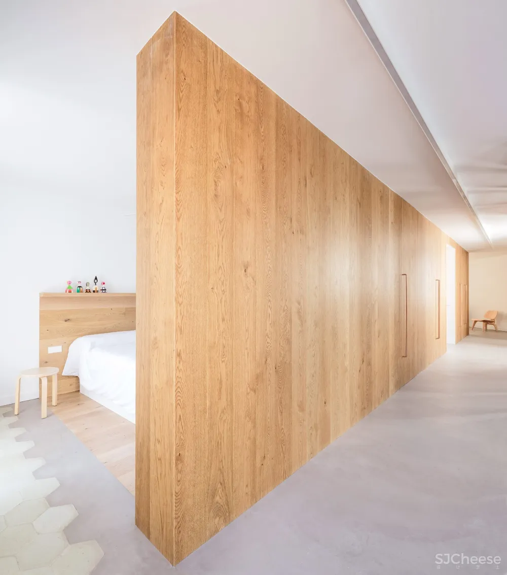 首发 | Raúl Sanchez建筑师剥离巴塞罗那公寓,展示建筑细节