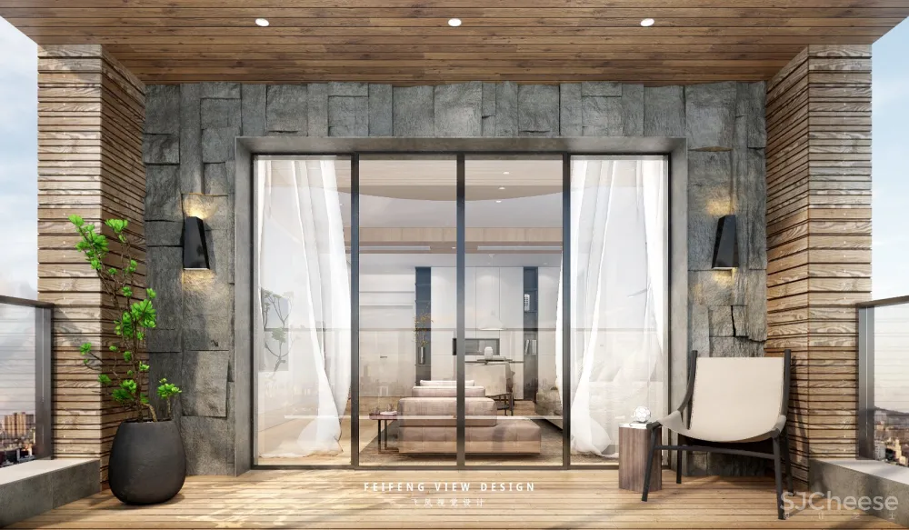 现代极简家居表现作品