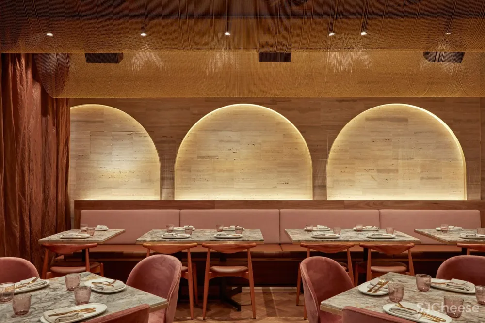 首发 | HOGG & LAMB设计,悉尼韦斯特菲尔德的巴比伦餐厅