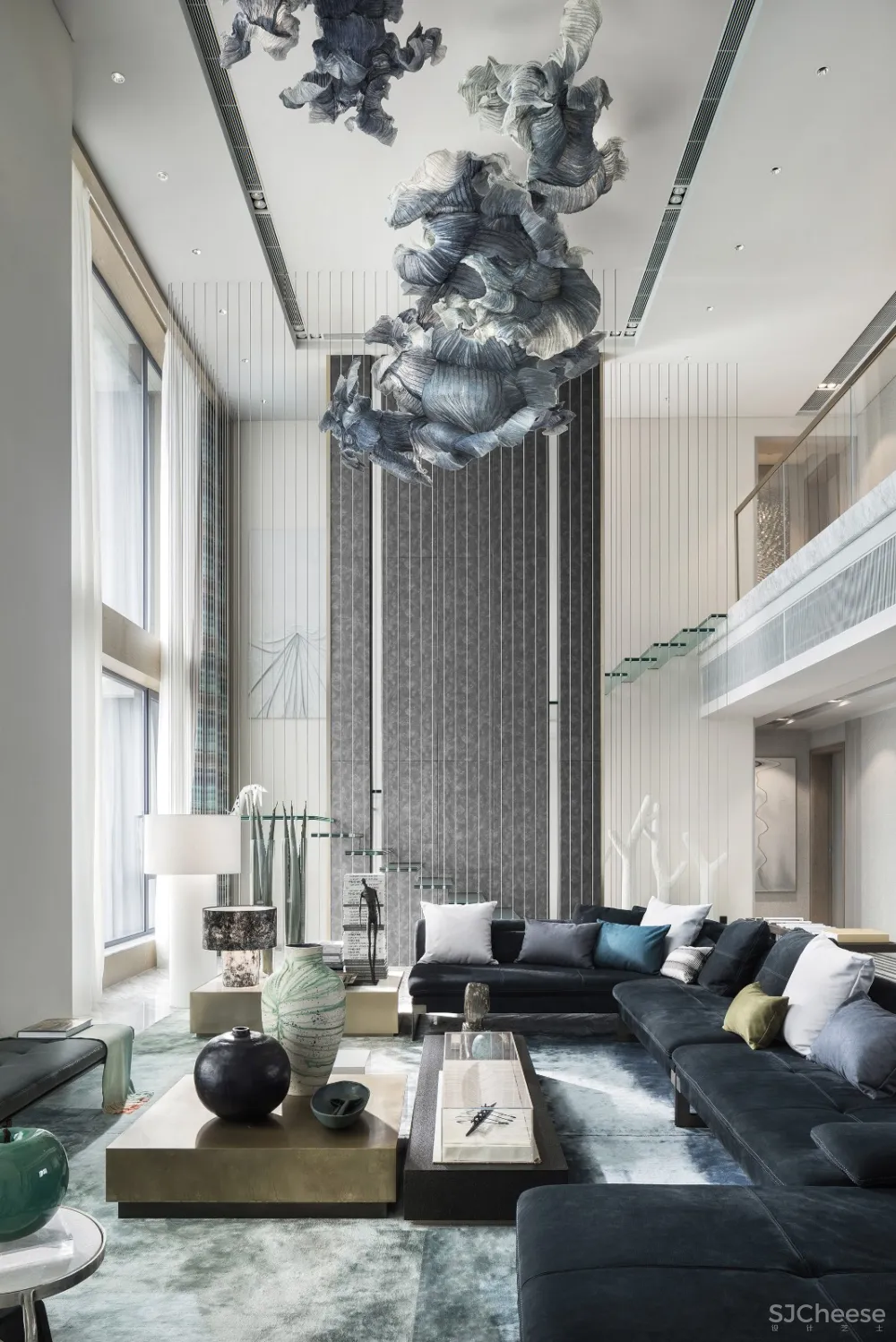 达文设计 | 深圳半岛城邦顶层复式:用艺术定义一座时代豪宅坐标 
<span style="position: relative; bottom: 2px; display: inline-block; vertical-align: middle; margin-left: 8px; width: 20px; height: 20px; background: #ffd914; text-align: center; font-size: 14px; border-radius: 3px;">首</span>