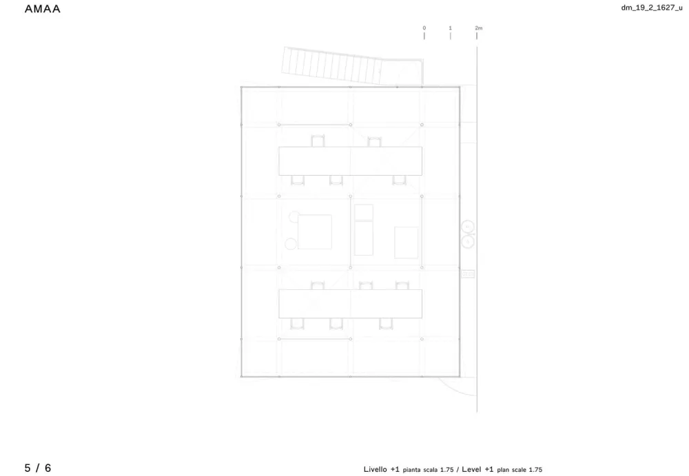 首发 | AMAA建筑公司自己的办公室设在意大利阿尔兹尼亚诺的一个旧工厂内