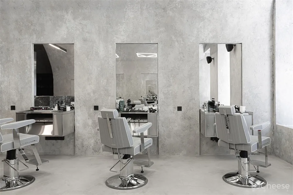 Sivak+Partners | 乌克兰KULT极简主义理发店