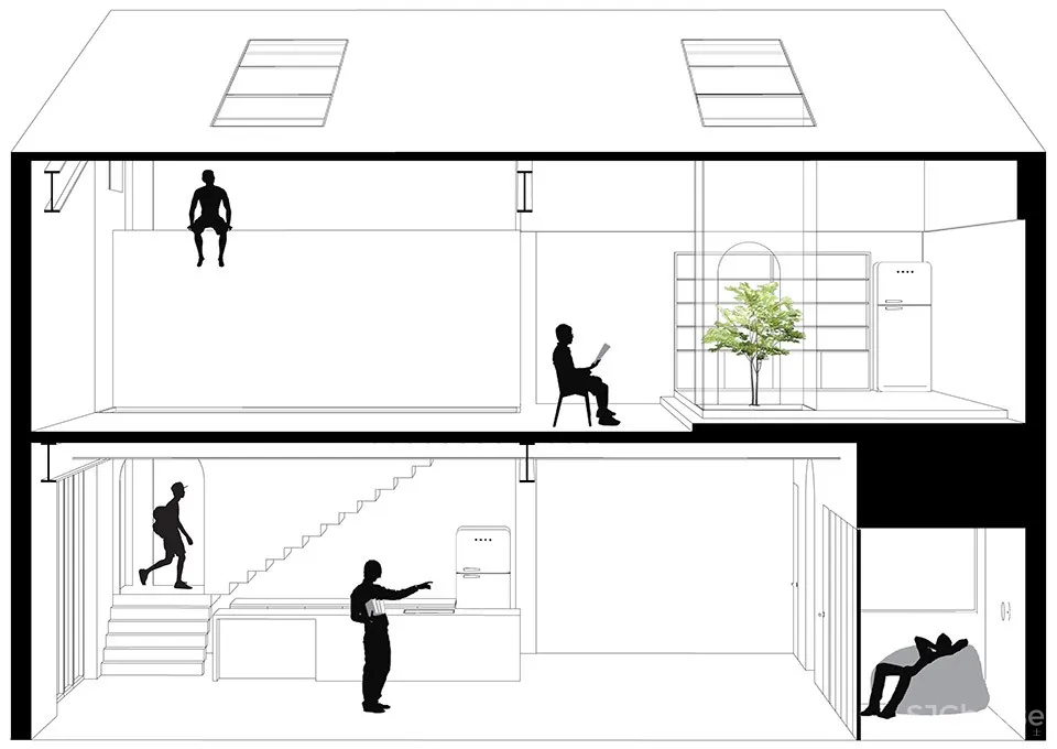 海顿空间，北京 / 谜舍设计工作室