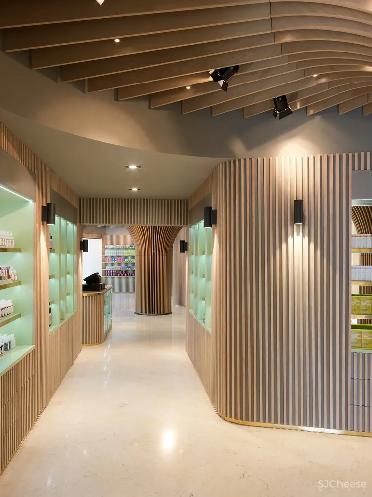 Telli Bio精品店,Arrow architects设计