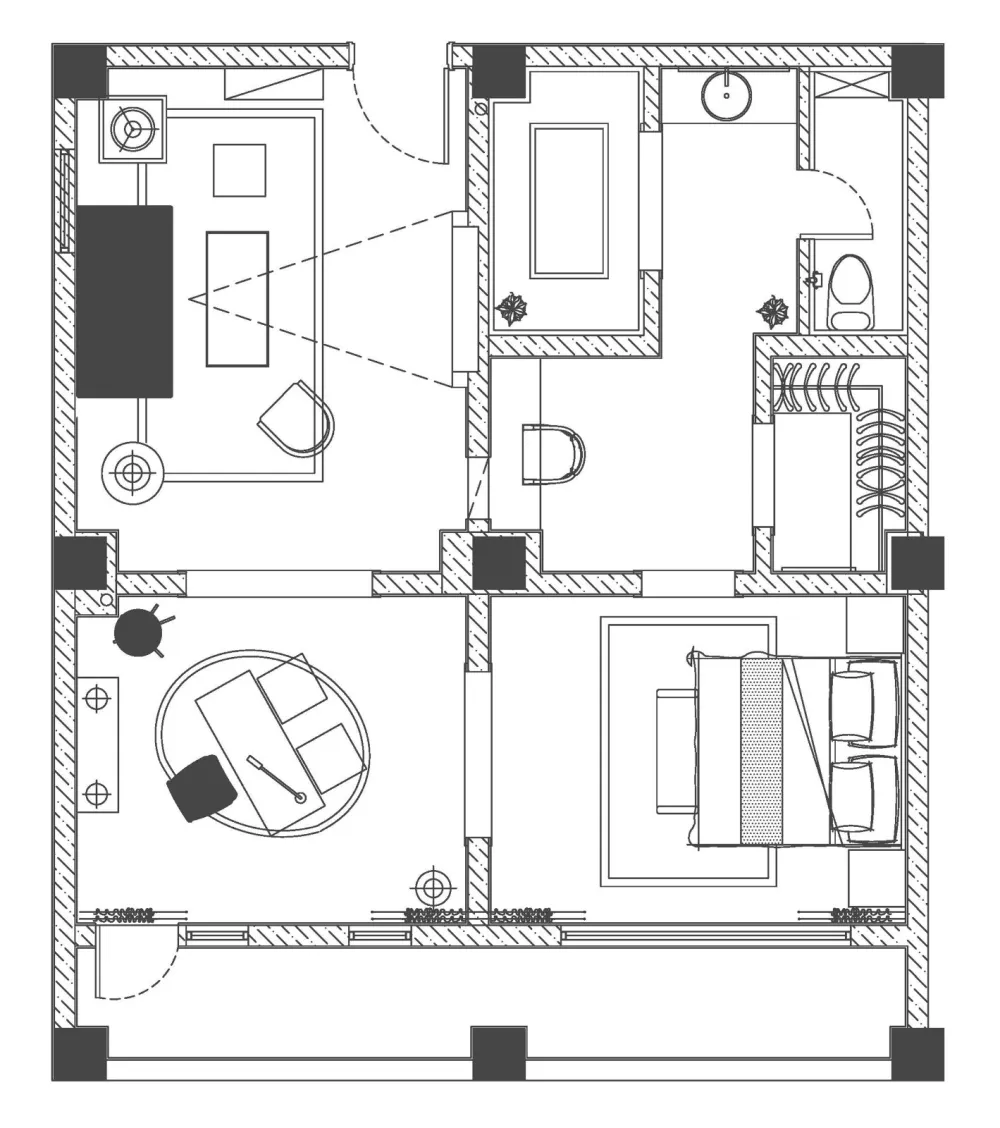 首发 | HAD上海湾流建筑设计，在外滩的精致浮华里体会“赤贫风”的侘寂生活 
<span style="position: relative; bottom: 2px; display: inline-block; vertical-align: middle; margin-left: 8px; width: 20px; height: 20px; background: #ffd914; text-align: center; font-size: 14px; border-radius: 3px;">首</span>